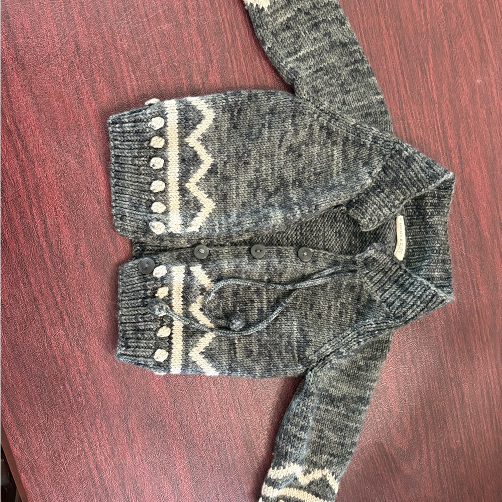 Misha and Puff Zig Zag Cardigan